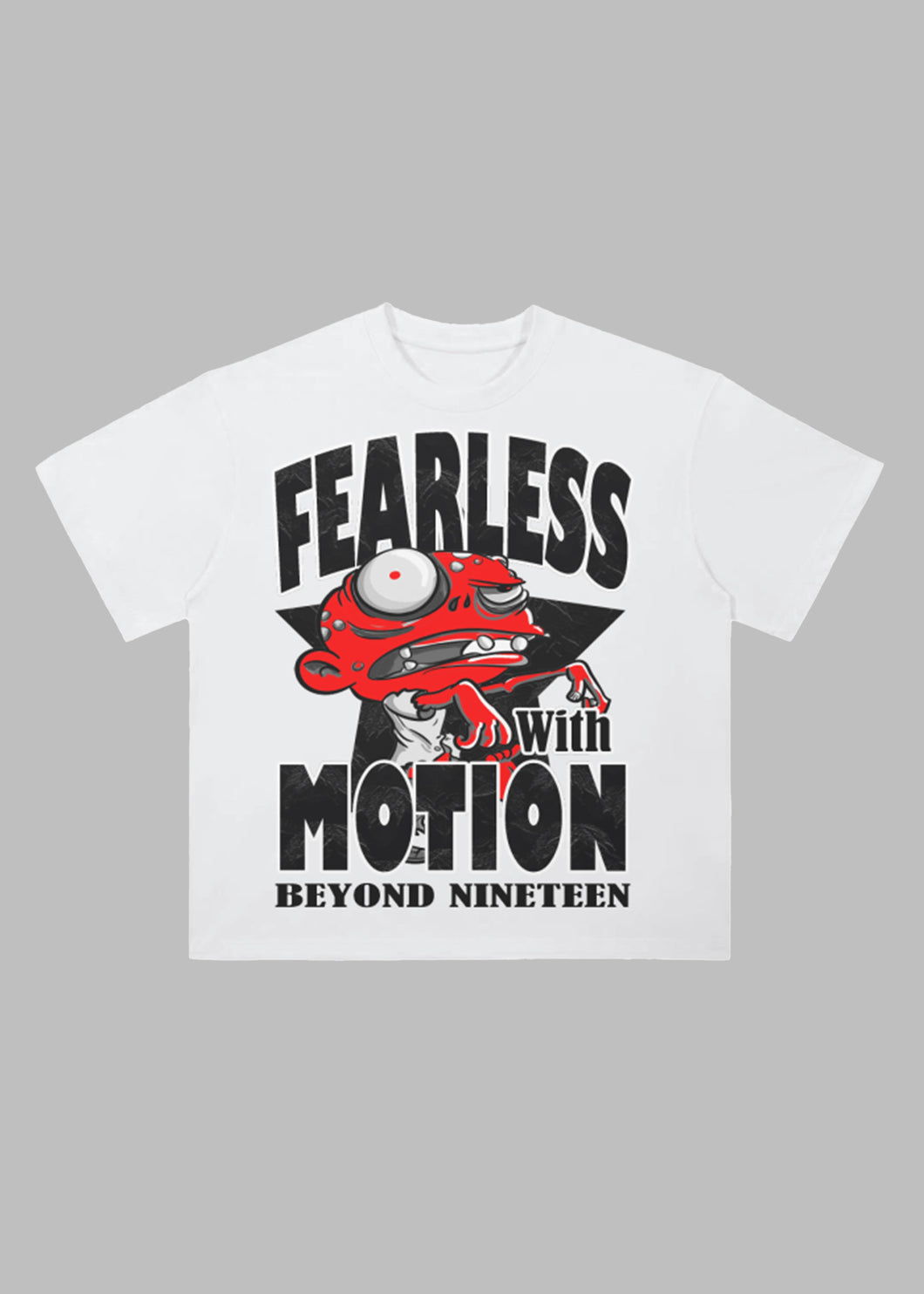 Fearless with Motion Drop shoulder T-Shirt