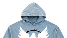 Load image into Gallery viewer, WATCHER - DISTRESSED HOODIE
