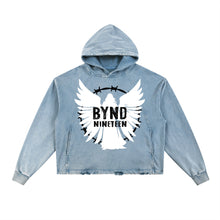 Load image into Gallery viewer, WATCHER - DISTRESSED HOODIE
